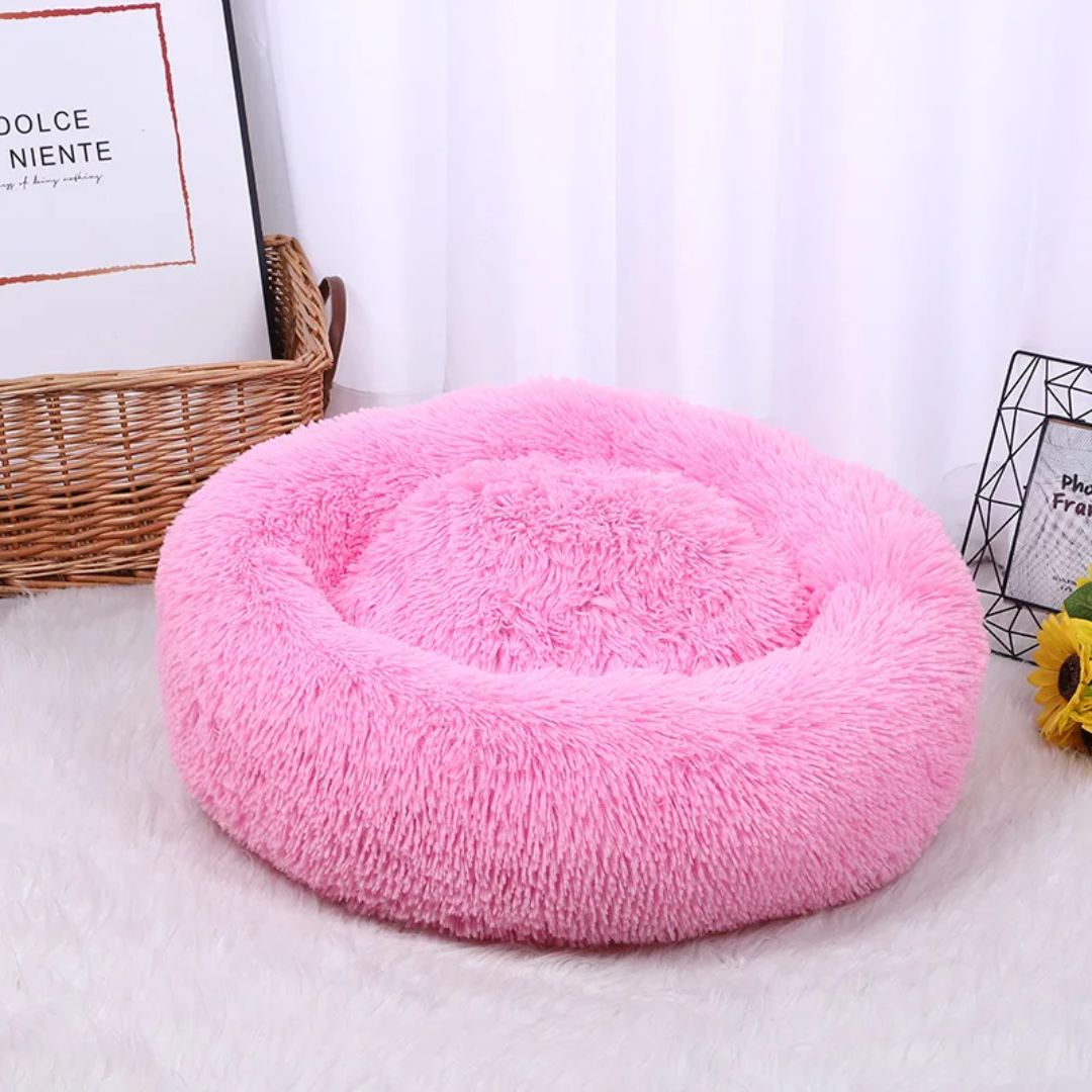 Pluchen Donut Huisdierenbed | Ideaal voor elke viervoeter