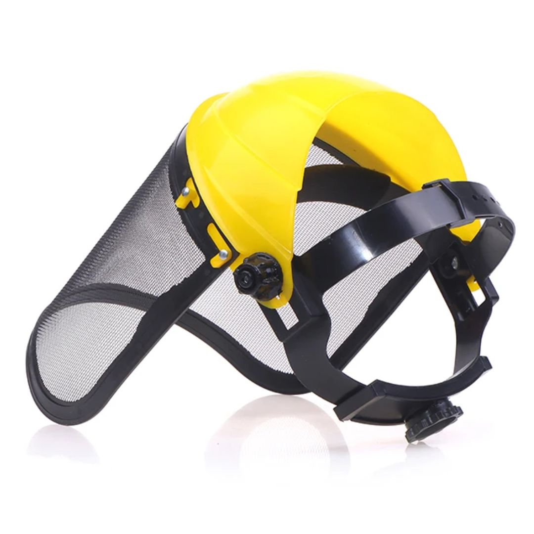 Veiligheidshelm met Volledig Gezichtsmasker van Gaas