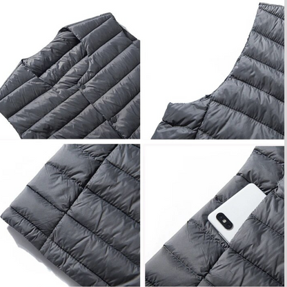 Ultralichte Heren Donsbodywarmer – Laurent