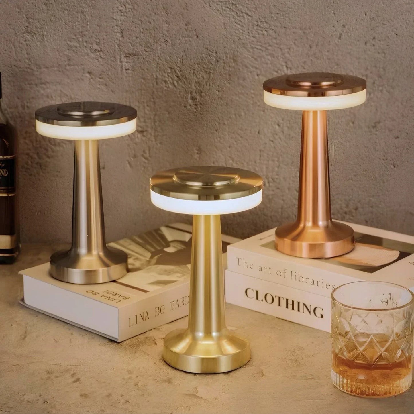 Draadloze Retro Tafellamp - LumiBar