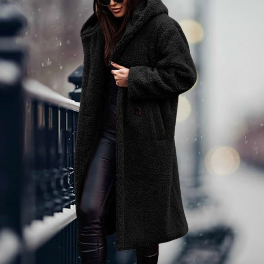 Luxe Warme Dames Winterjas - Amara