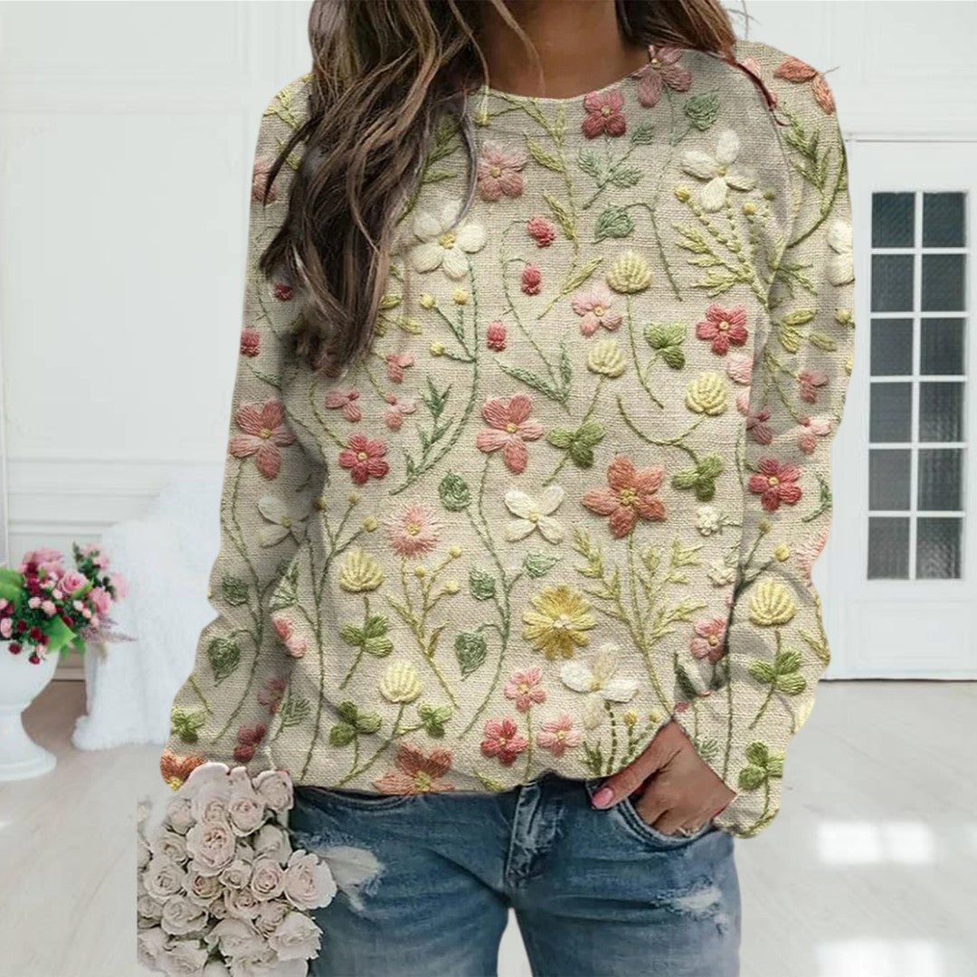 Trendy Damestrui met Bloemenprint - Ava