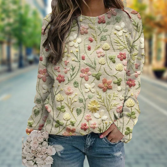 Trendy Damestrui met Bloemenprint - Ava