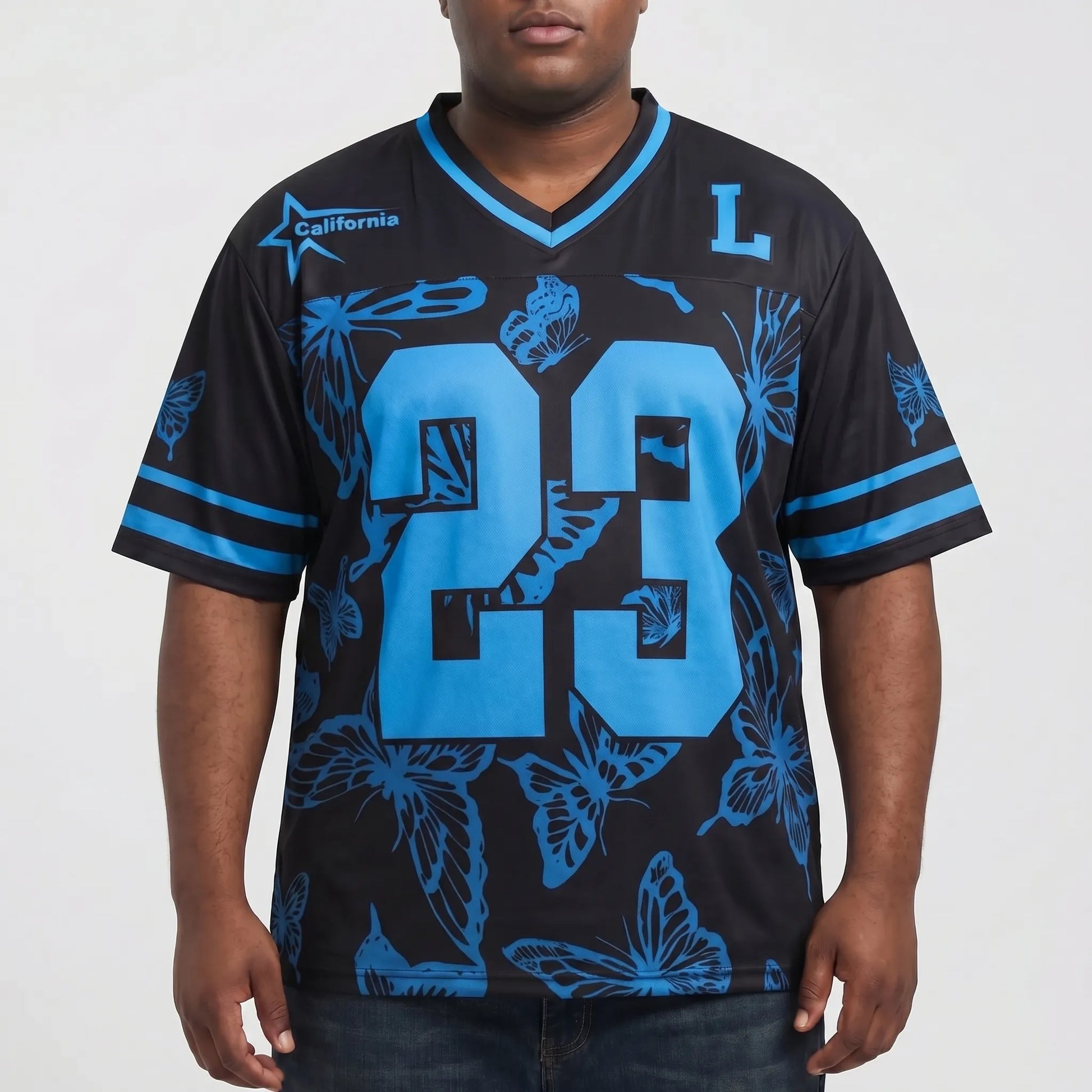 V-Neck Casual Sporty Men's Tee - Joel
