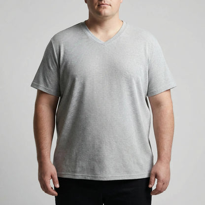 V-Neck Short Sleeve Summer Tee - Melvin