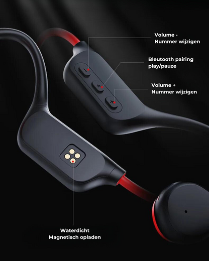 Open-Ear Hoofdtelefoon voor Veilig Fietsen & Hardlopen - SafeSound
