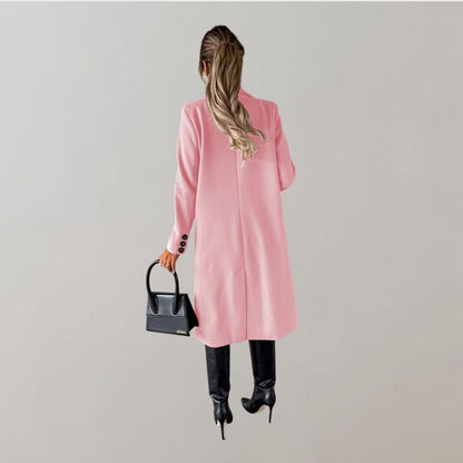 Stijlvolle Lange Winterjas voor Dames - Elara