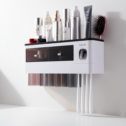 Wandmontierte Zahnburstenhalterung - HygiaHolder