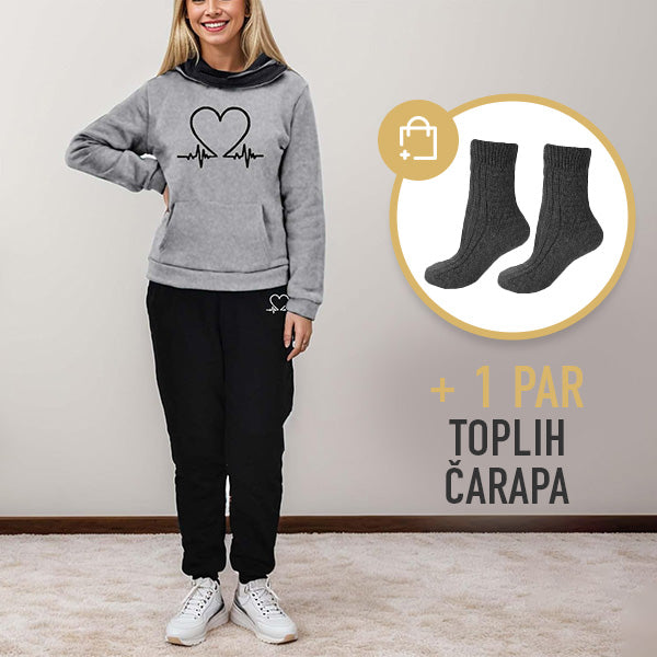 UDOBNA ŽENSKA DVODIJELNA TRENIRKA - WARMFLEX™