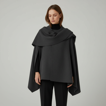 Weit Geschnittene Modecape - Leilani