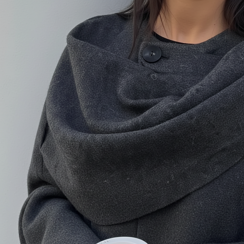 Weit Geschnittene Modecape - Leilani