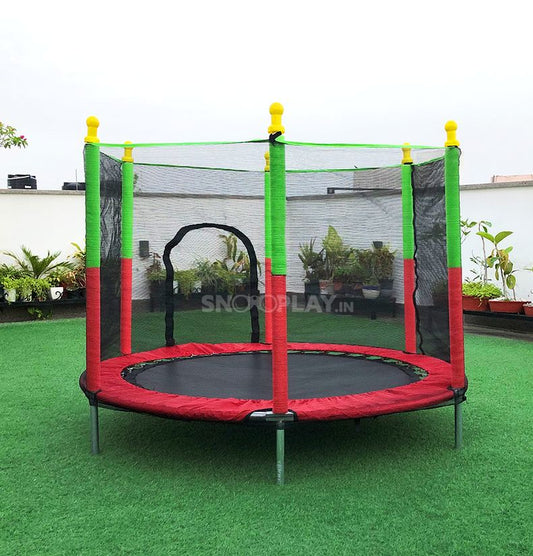 Kindertrampoline met Veiligheidsnet – Jumpie KidsTramp