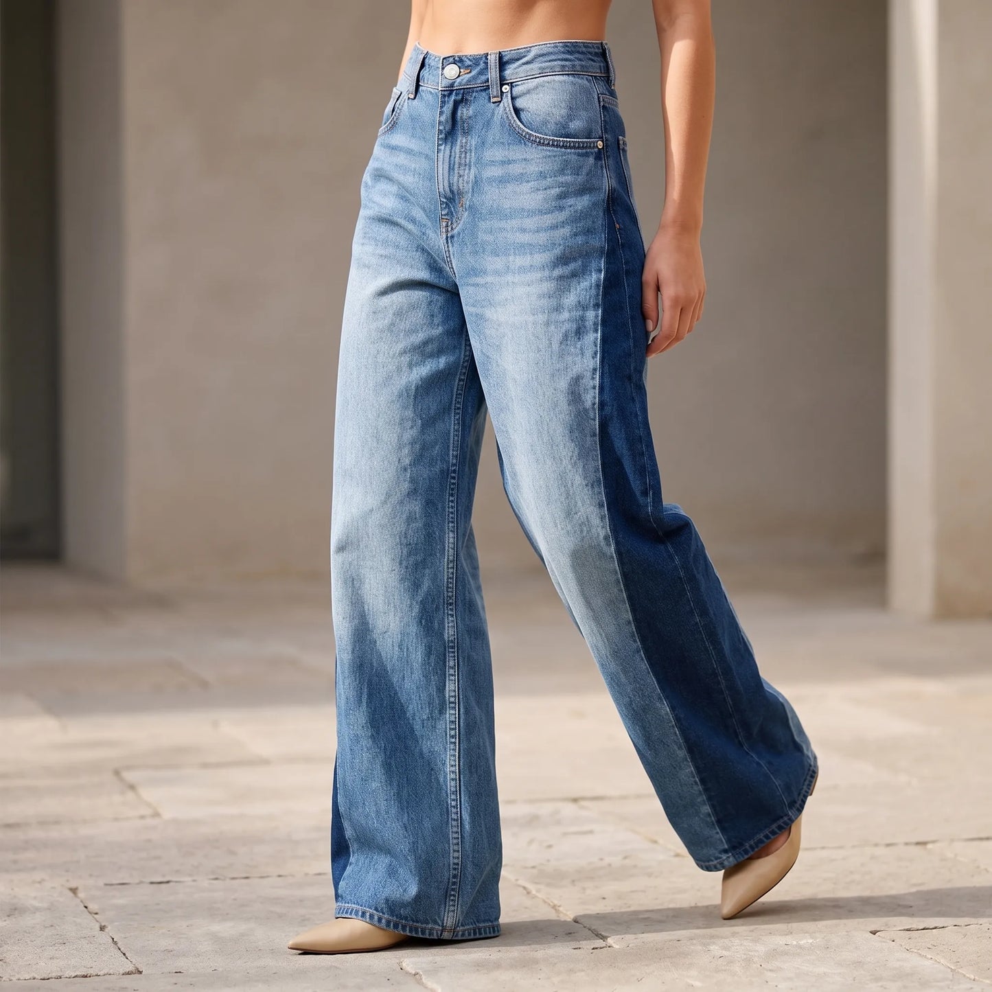 Wijde Jeans -  Renee
