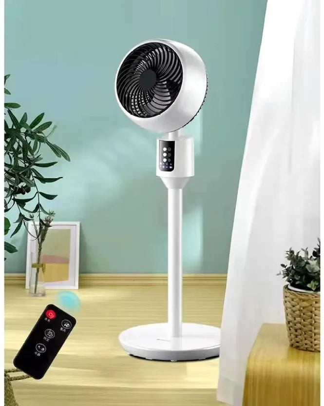 Witte Statiefventilator Met Afstandsbediening - Circuliq