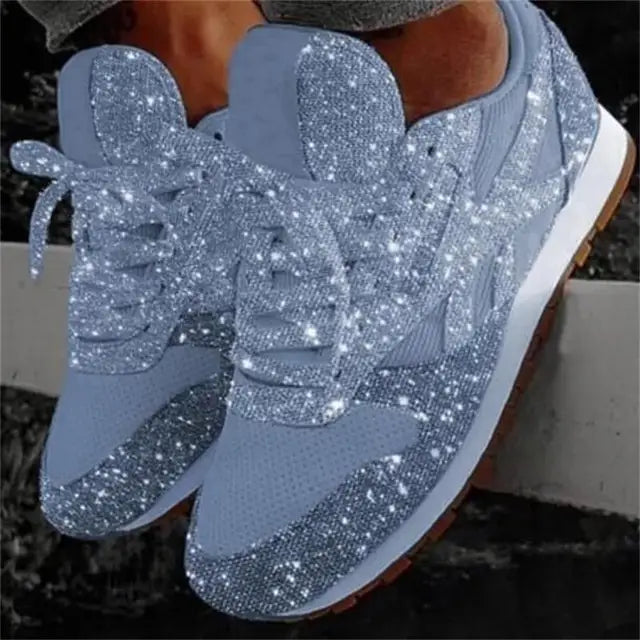 Dames Glitterschoenen met Pailletten - Livia