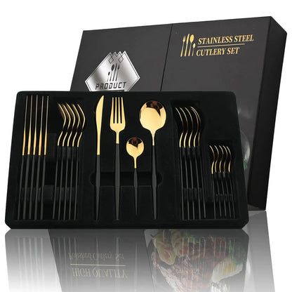 24-delige RVS Bestekset – Aurinox