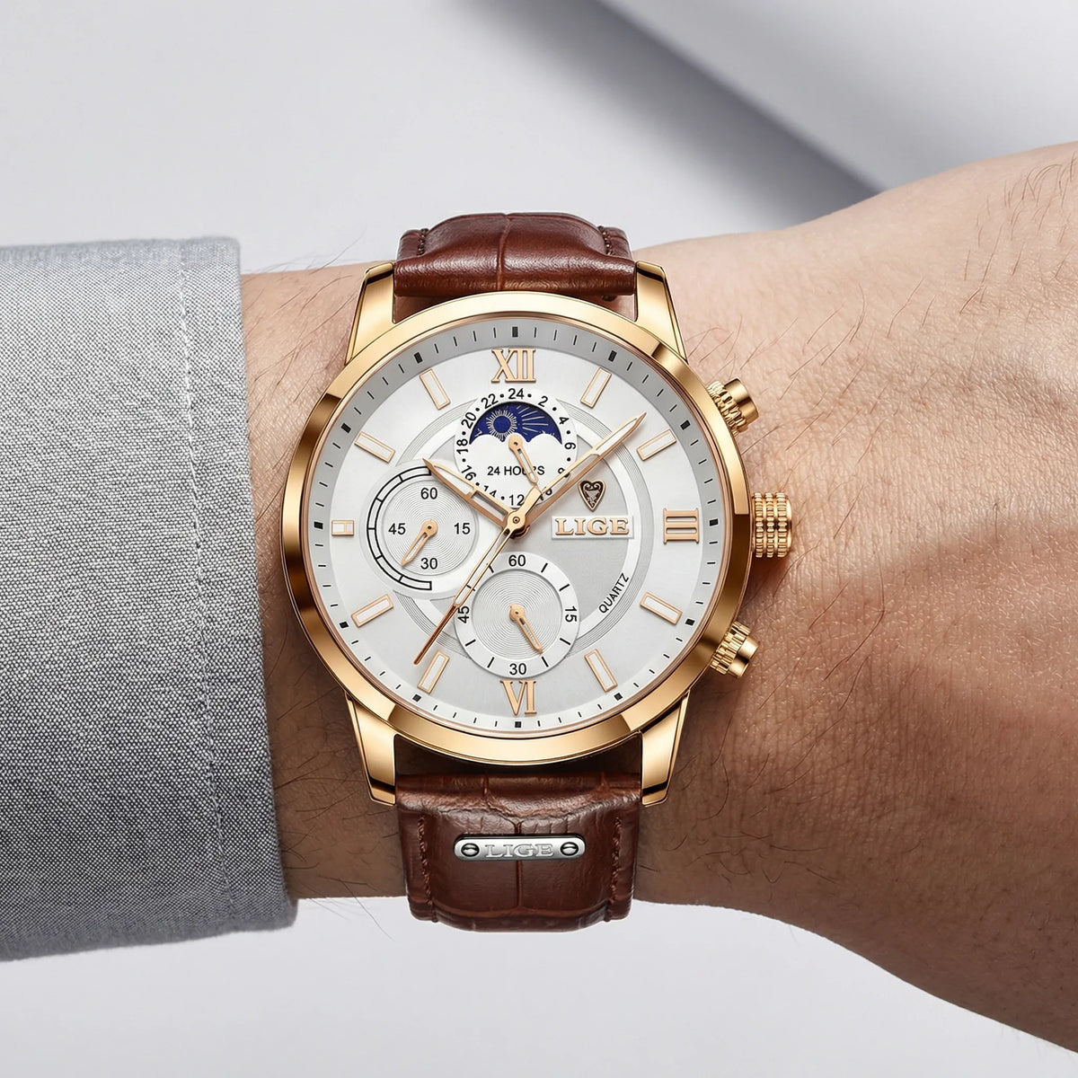 Zeitmesser Im Chronographen-Stil - Leonidas