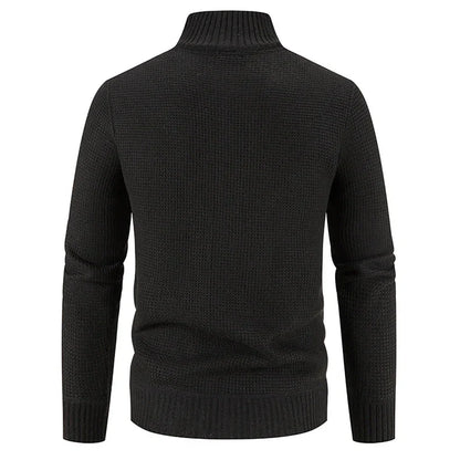 Zip-Up Stand Collar Men's Jacket - Felipe