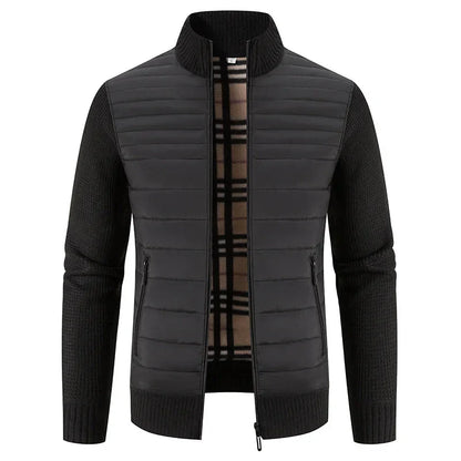 Zip-Up Stand Collar Men's Jacket - Felipe