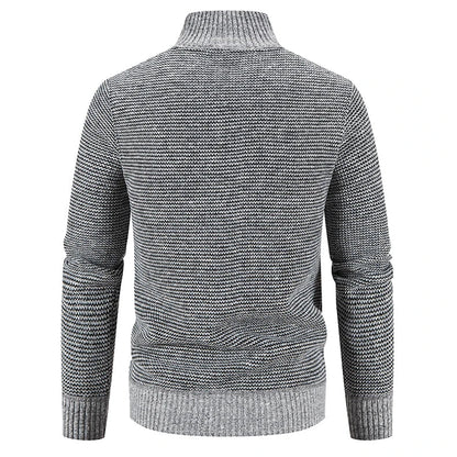 Zip-Up Stand Collar Men's Jacket - Felipe