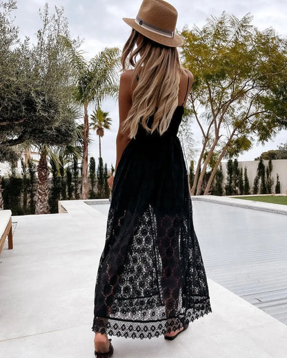 Casual Linnen Playsuit met Losse Pasvorm – Noralie
