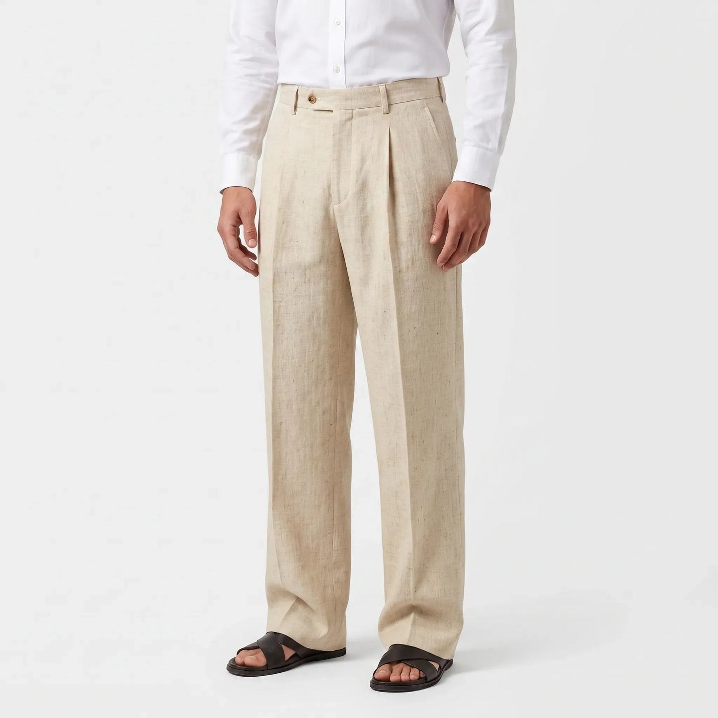 Zomerse Broek Met Wijde Pijpen -  Daniel