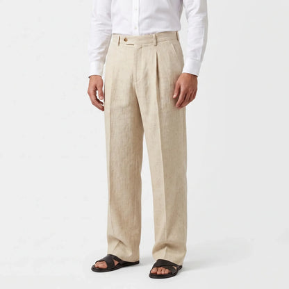 Zomerse Broek Met Wijde Pijpen -  Daniel