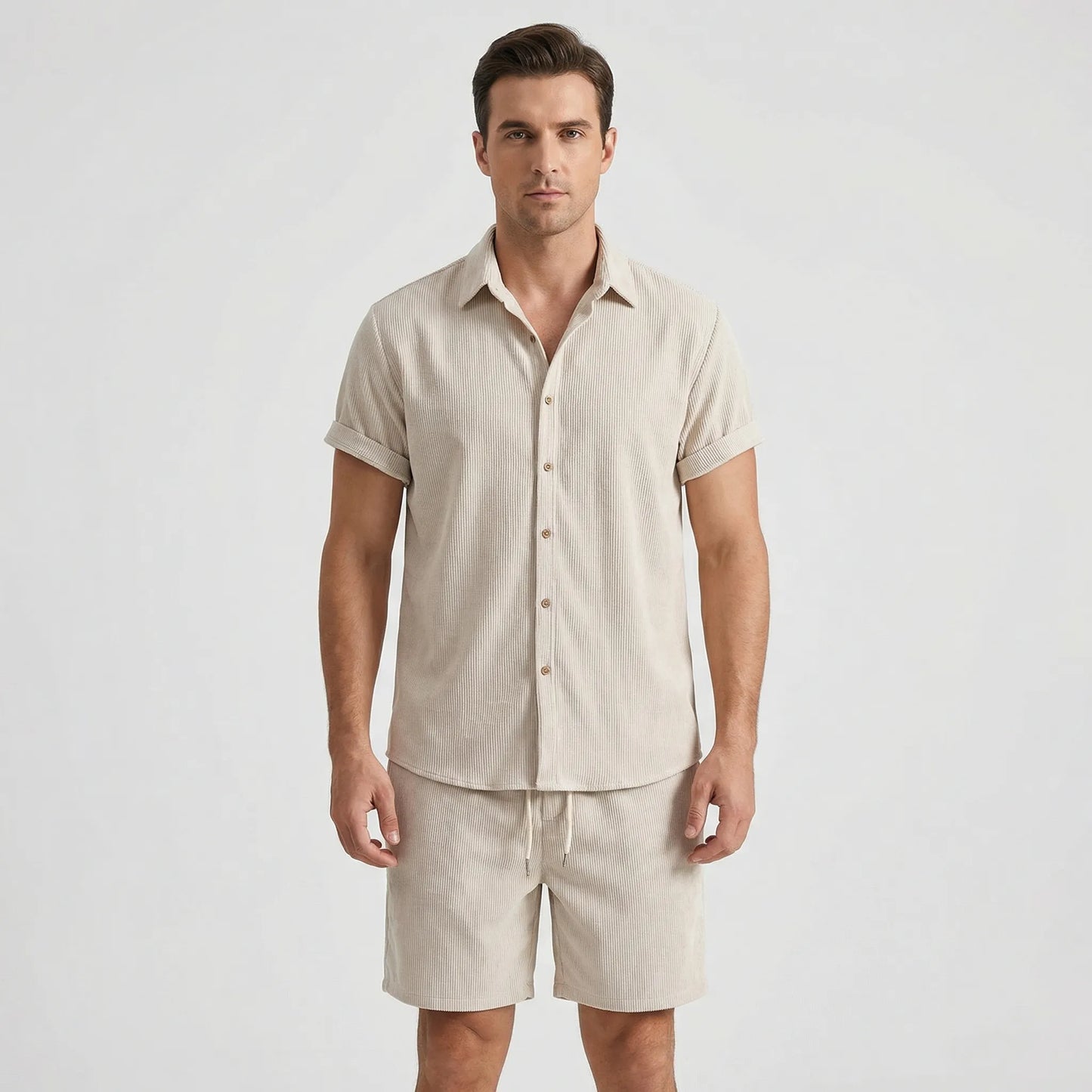 Zomerse Herrenoutfit Met Trekkoord - Simon