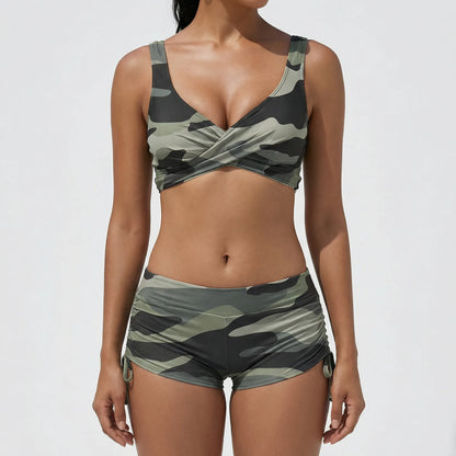 Zweiteilig Figurbetontes Bikini Set - Chiara