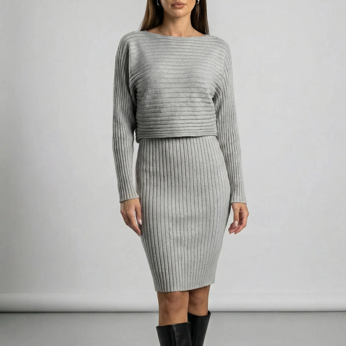 Zweiteiliges Strick-Set - Juna