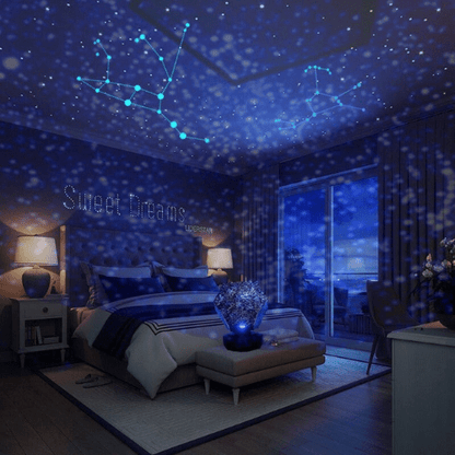 Sterrenhemel Projectorlamp met Magische Lichtshow - Lunexa