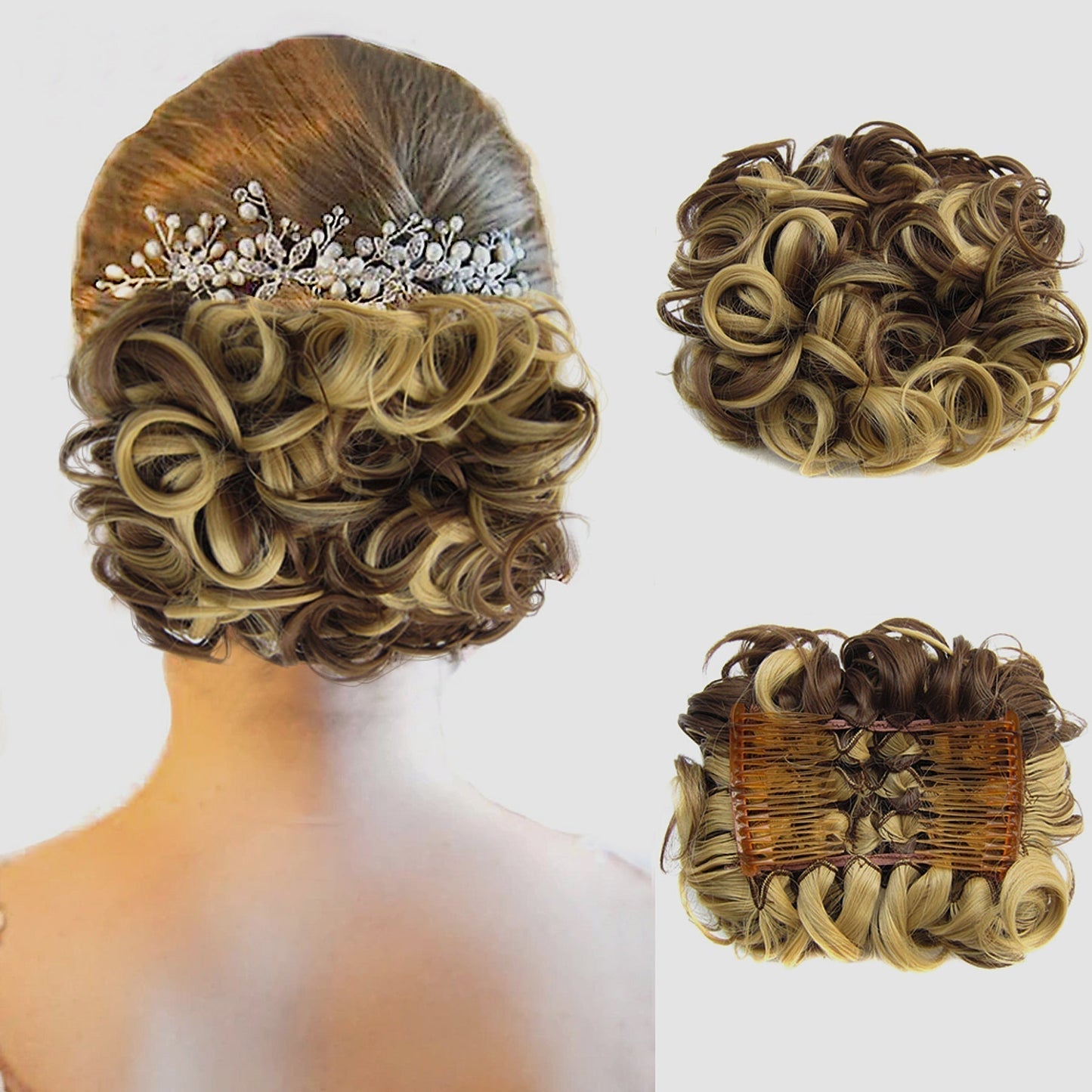 Krullende Knot Hairextension – FluffyFix