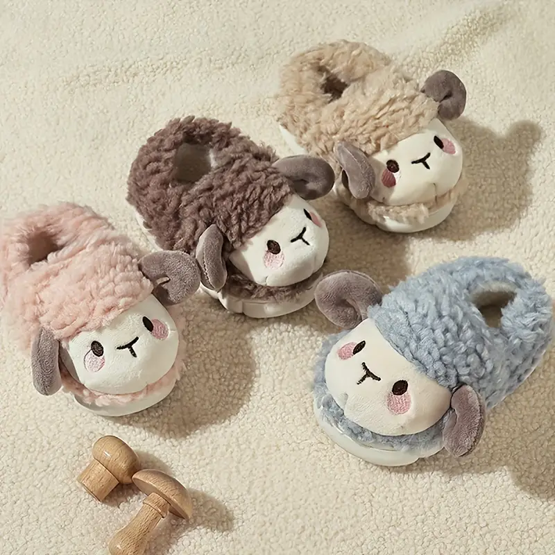 Kinder Sloffen met Schaapjes – WoollySteps
