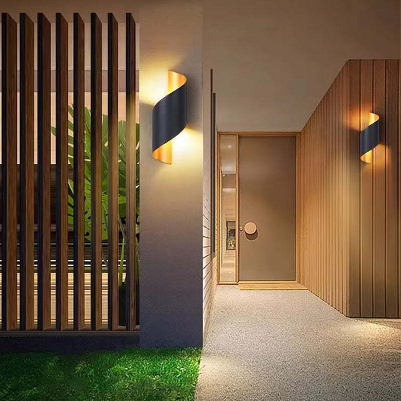 Moderne Spiraal LED Wandlamp - TwistLight