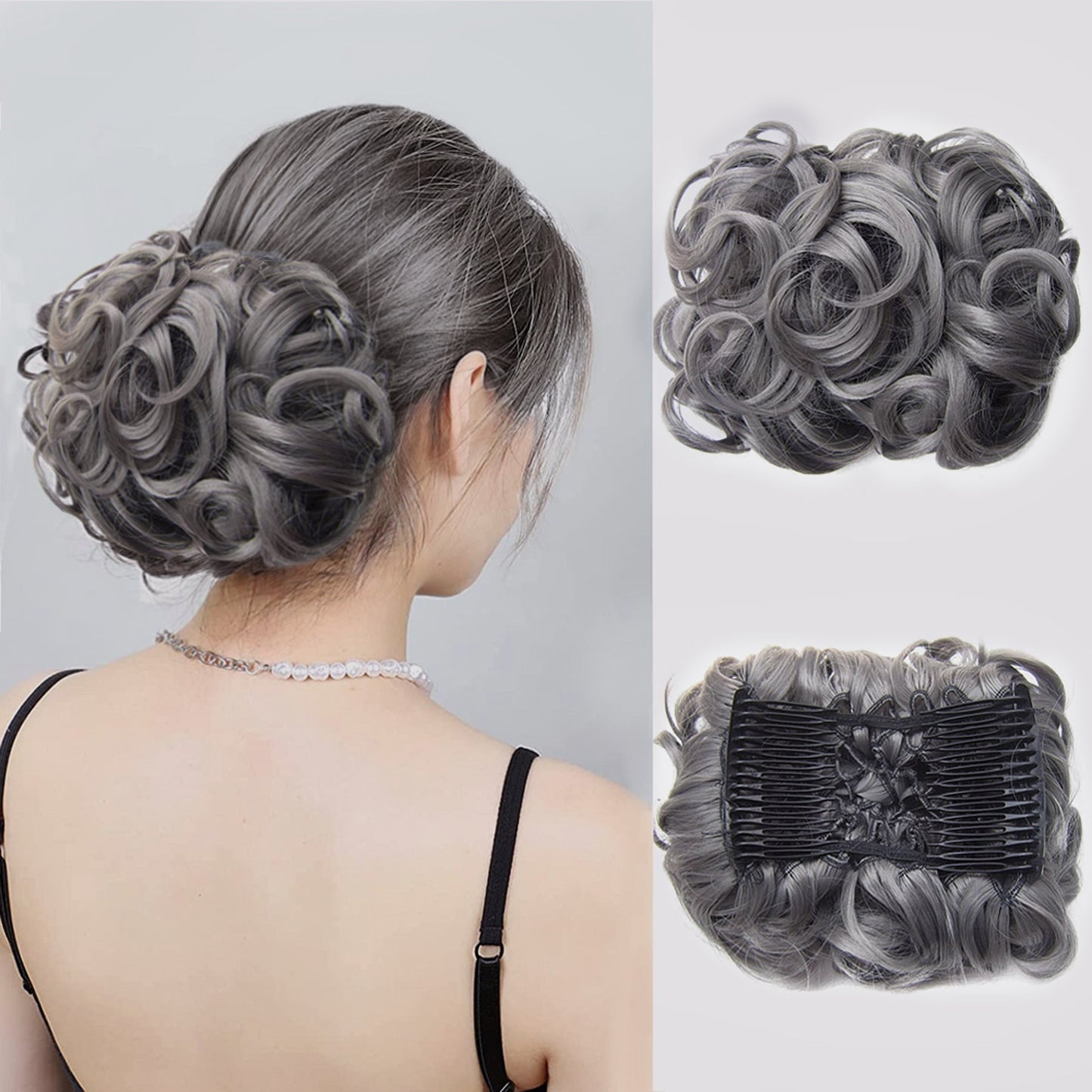 Krullende Knot Hairextension – FluffyFix