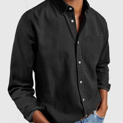 Heren Denim Overhemd – Dorian