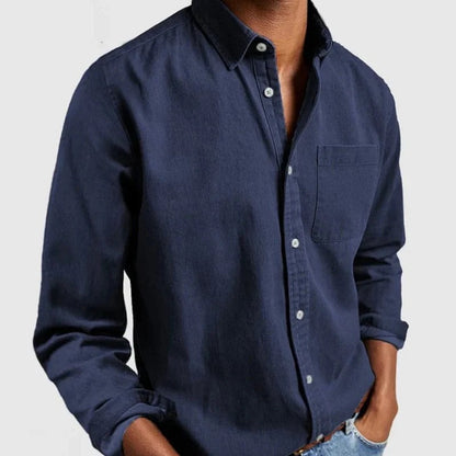 Heren Denim Overhemd – Dorian