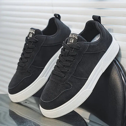 Heren wandelschoenen van suède met comfortabele zool en stijl - Marco