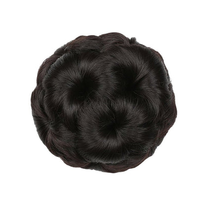 Bloemvormige Haarklem met Hairextension – Fiora