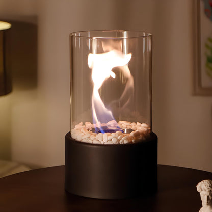 Klassieke Olie Lamp met Open Vlam - Lumora