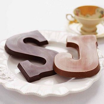 3D siliconen mal om chocoladeletters te gieten – Bakplezier (1+1 gratis)