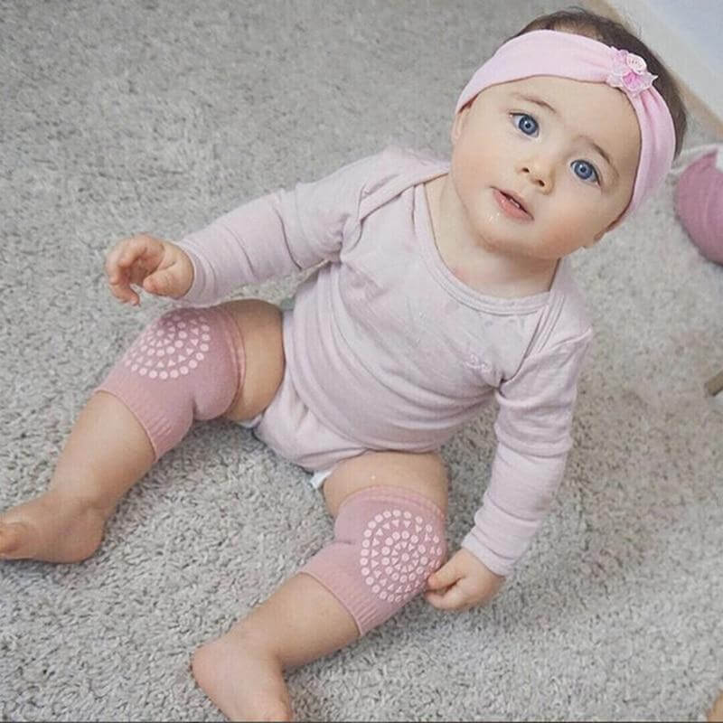 Beschermende kniebeschermers voor baby’s met anti-slip & BOGO-actie – Mila