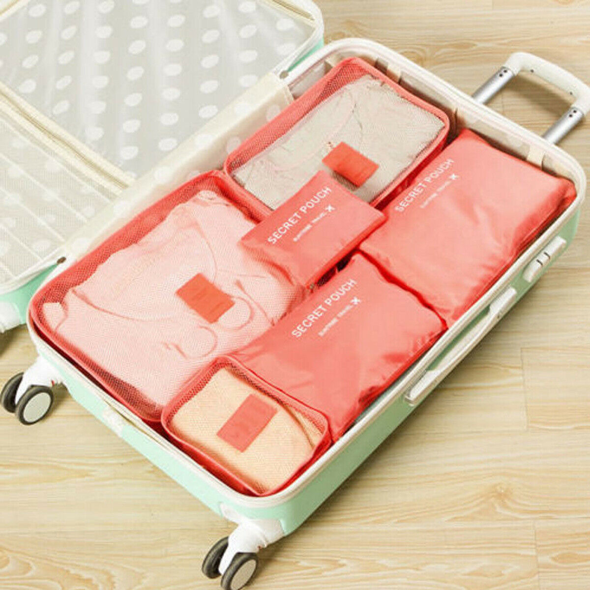 Bagage-organizerset (2-delig) - Ruimtebesparende reistassen