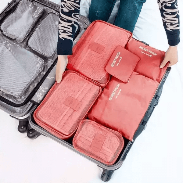 Bagage-organizerset (2-delig) - Ruimtebesparende reistassen