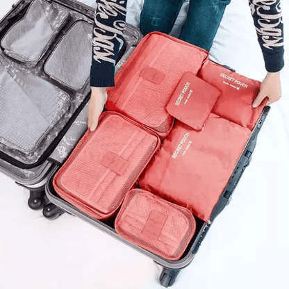 Bagage-organizerset (2-delig) - Ruimtebesparende reistassen