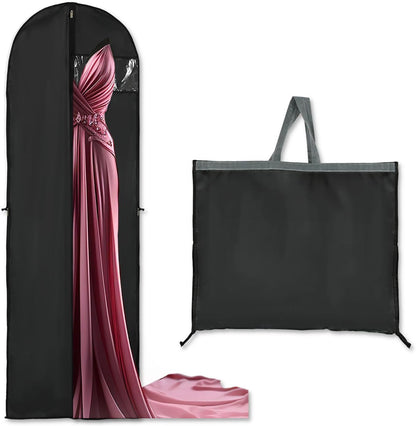 Lange Jurk Opslaghoes – 180 cm met Rits en Venster (2-Pack)