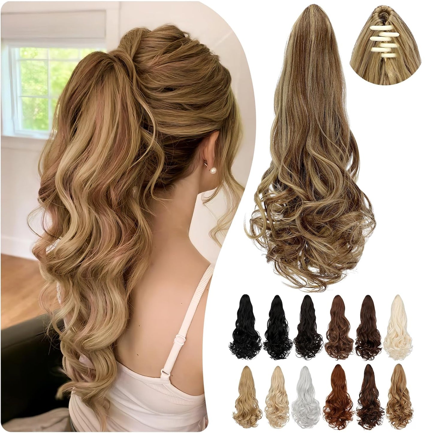 Hairextension Paardenstaart 55 cm – Veloura