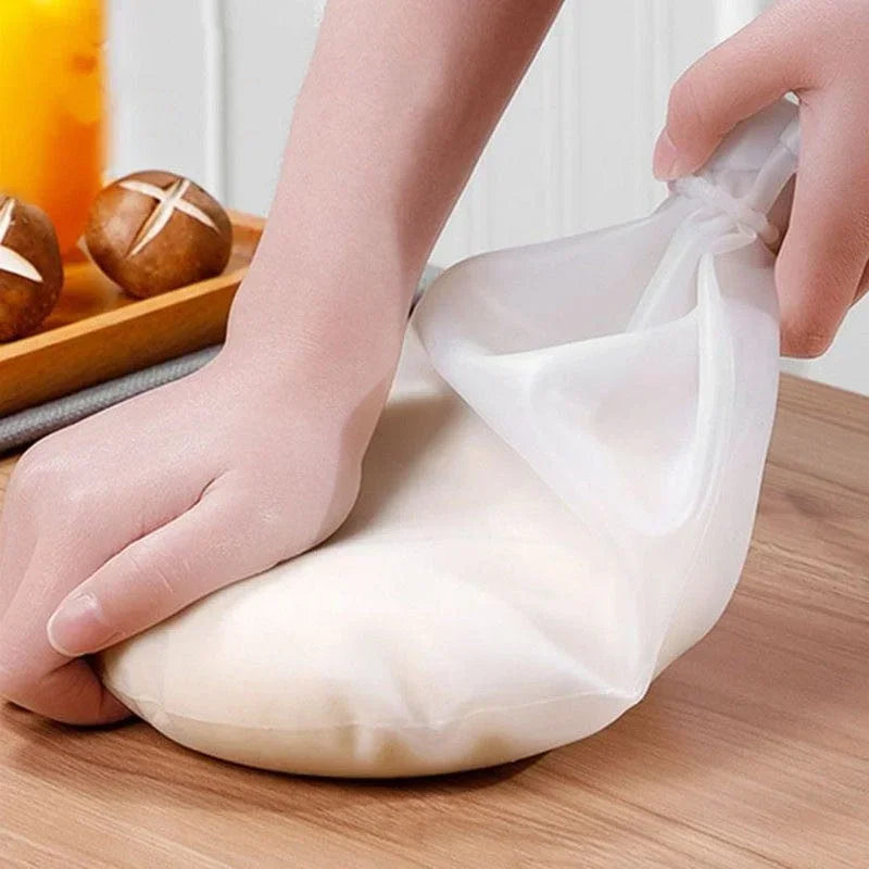 Flexibele Siliconen Bewaar- en Kneedzak - FlexiBake