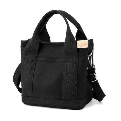 Stijlvolle Kleine Canvas Dames Schoudertas - CitySling