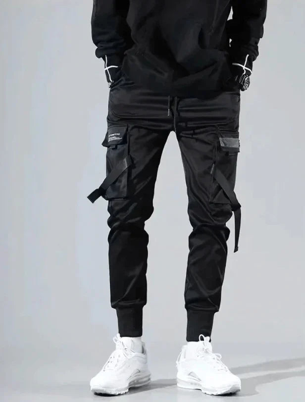 Multi-Pocket Heren Hip-Hop Cargobroek – Dante